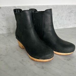 Frye clog boots